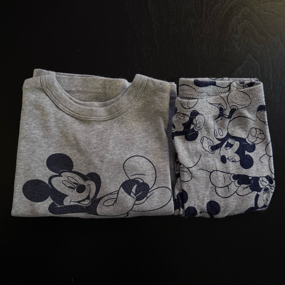 Baby Gap Disney Mickey Mouse Pajama Set